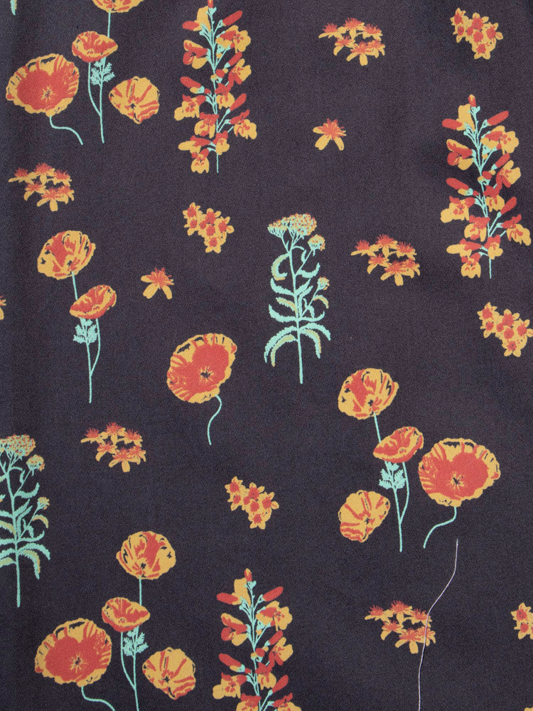 Artsy Traveler Plus Size Dress - Botanical Dusk