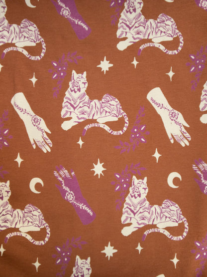 Bellini Tiered Dress - Orchid Tigress