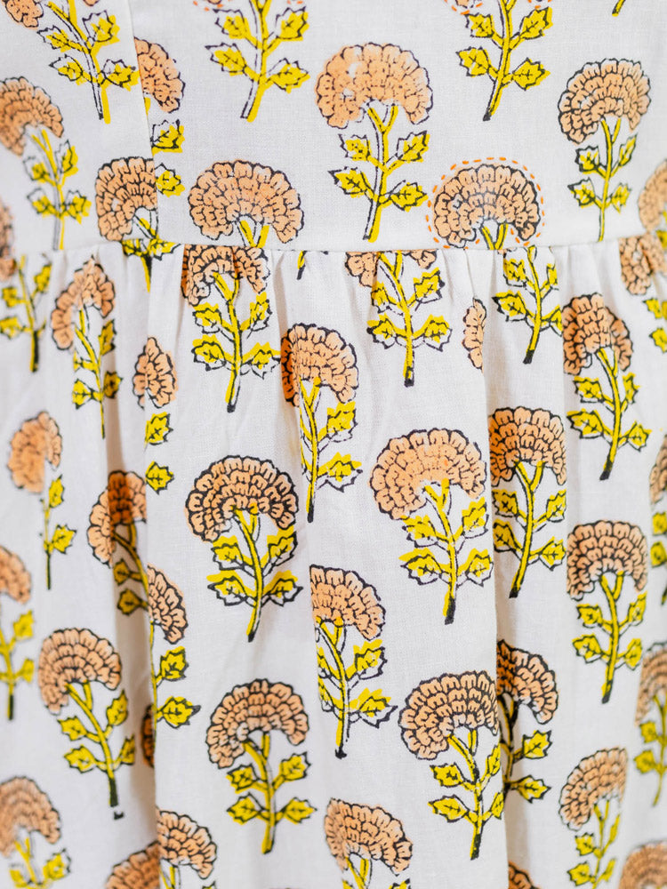 Sydney Sleeveless Plus Size Dress - Marigold