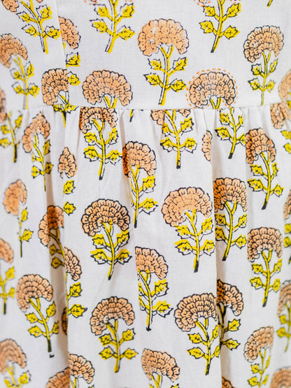 Sydney Sleeveless Plus Size Dress - Marigold