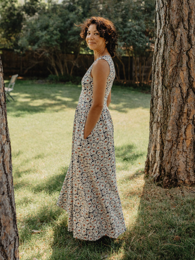 Cheri Maxi Dress - Matisse Navy