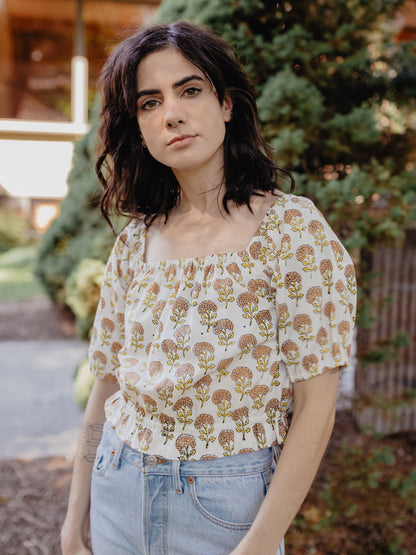 Lainey Top - Marigold