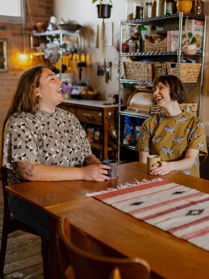 Eve Top - Zebra Green