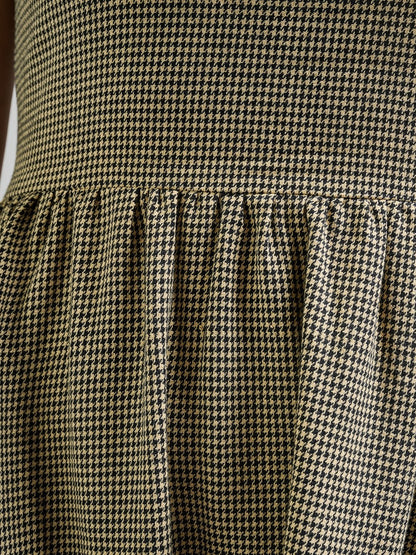 Rupi Midi Dress - Houndstooth