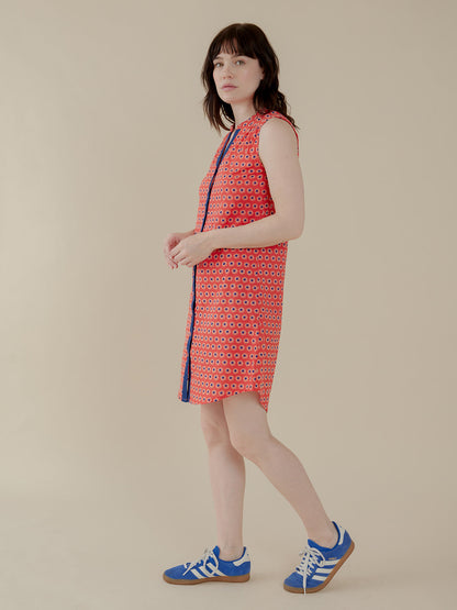 Thalia Shirt Dress - Poppy Suns