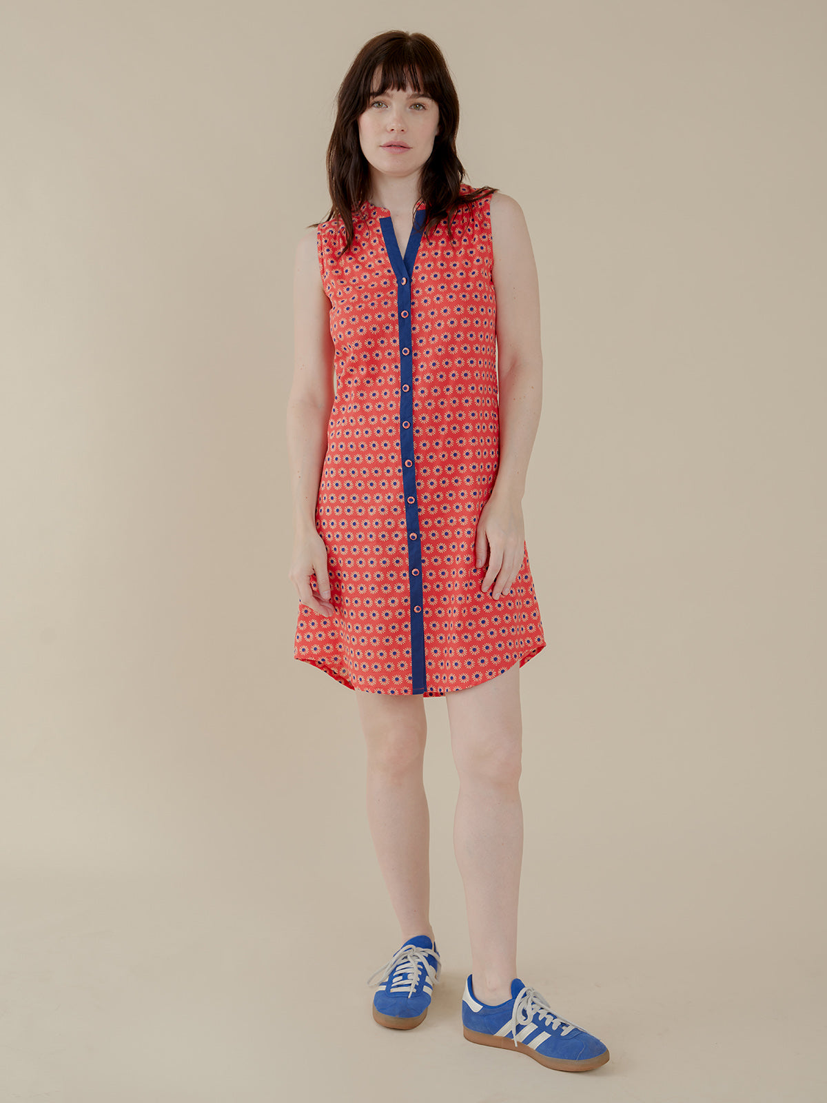 Thalia Shirt Dress - Poppy Suns