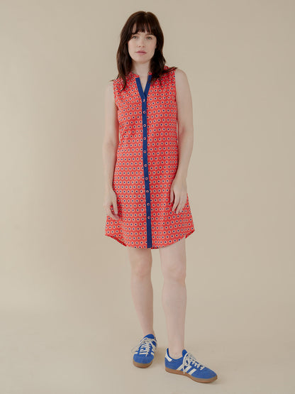 Thalia Shirt Dress - Poppy Suns